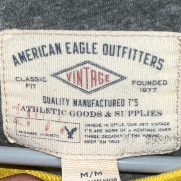American Eagle Vintage Shirt Mens Medium - Picture 3 of 4